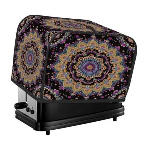 Ethnische Mandala-Abdeckung für Toaster, 2 Scheiben, für Brotmaschine, kleine Küchengeräte von Fabpuro