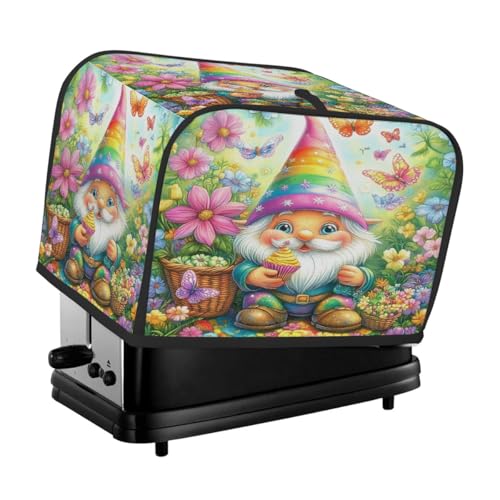 Fantasy-Cartoon-Zwergschmetterling-Abdeckung für Toaster, 4 Scheiben, Staubschutz für Brotmaschine, kleine Küchengeräte Fantasy-Cartoon-Zwergschmetterling-Abdeckung für Toaster, 4 Scheiben, Staubschutz für Brotmaschine, kleine Küchengeräte von Fabpuro