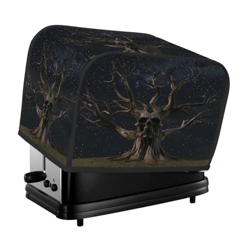 Horror Night Totenkopf Gothic Toaster Abdeckung 2 Scheiben Staubschutz für Brotmaschine, kleine Küchengeräte Horror Night Totenkopf Gothic Toaster Abdeckung 2 Scheiben Staubschutz für Brotmaschine, kleine Küchengeräte von Fabpuro