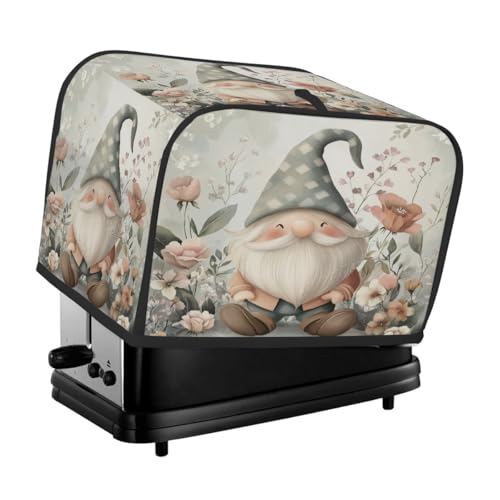 Süße Zwerg-Toaster-Abdeckung, rustikale Blume, 4 Scheiben, Staubschutz für Brotmaschine, kleine Küchengeräte Süße Zwerg-Toaster-Abdeckung, rustikale Blume, 4 Scheiben, Staubschutz für Brotmaschine, kleine Küchengeräte von Fabpuro