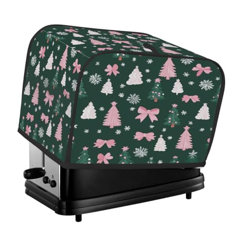Toaster-Abdeckung mit Weihnachtsbaum auf grünem 4-Scheiben-Staubschutz für Brotmaschine, kleines Küchengerät Toaster-Abdeckung mit Weihnachtsbaum auf grünem 4-Scheiben-Staubschutz für Brotmaschine, kleines Küchengerät von Fabpuro