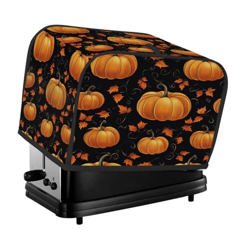 thanksgving Kürbis-Ahornblätter, Toaster-Abdeckung, 2 Scheiben, Staubschutz für Brotmaschine, kleine Küchengeräte thanksgving Kürbis-Ahornblätter, Toaster-Abdeckung, 2 Scheiben, Staubschutz für Brotmaschine, kleine Küchengeräte von Fabpuro