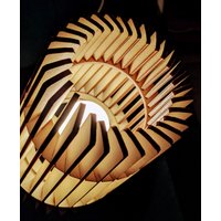 4 in 1 Lampe Aus Birkenholz 4 in 1 Lampe Aus Birkenholz von FabrefactumFurniture