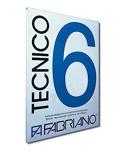 Fabriano Album Tecnico 6 RUVIDO 20FF 220GR von Fabriano