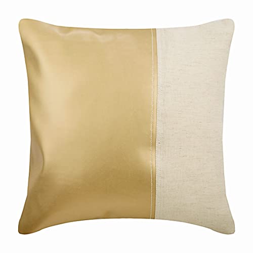 Fabric Mart Direct Gold Kissenbezuge 35 x 35 cm, Leder Kissenbezug,e Dekokissenbezug MattGold Better Half Matte Gold Fabric Mart Direct Gold Kissenbezuge 35 x 35 cm, Leder Kissenbezug,e Dekokissenbezug MattGold Better Half Matte Gold von Fabric Mart Direct