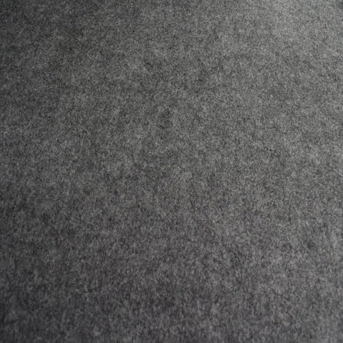 FABRICS-CITY ANTHRAZIT-MELANGE 100CM BREIT SELBSTKLEBEND WOLLFILZ STOFF KLEBEFILZE, 5363 von Fabrics-City