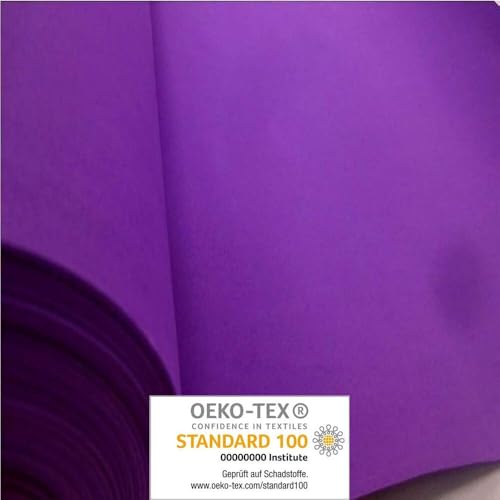 Fabrics-City LILA Eva MOOSGUMMI BASTELSTOFF 2MM Stoff Stoffe, 3453 von Fabrics-City