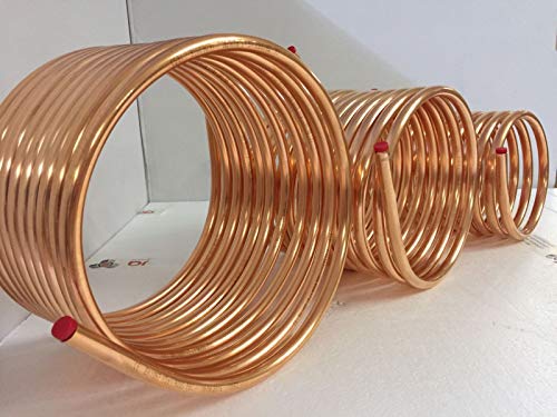 Spirale aus Kupferrohr 12x1mm weich aus 10m mit Ø ca. 30cm (Kupferrohrspirale) von Fabrika Bakarnih Cevi Majdanpek
