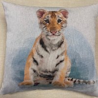 Machen Sie Ihr Eigenes Kissenbezug-Set. Tigerjungtiere - Dcp030K von FabriqueCreations