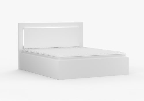 Fabryka Mebli Idźczak Doppelbett Bettgestell 160 x 200 cm Perl - Elegantes Schlafzimmerbett - Ehebett - Bett für Schlafzimmer - stilvoll und praktisch Fabryka Mebli Idźczak Doppelbett Bettgestell 160 x 200 cm Perl - Elegantes Schlafzimmerbett - Ehebett - Bett für Schlafzimmer - stilvoll und praktisch von Fabryka Mebli Idźczak