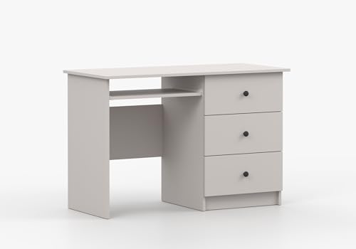 Fabryka Mebli Idźczak Kinderzimmer Schreibtisch Kaschmir 53 x 115 x 79 cm - Computertisch Olaf II mit 3 Schubladen - Tisch - Bürotisch, Kinderschreibtisch - Griff Anthrazit Fabryka Mebli Idźczak Kinderzimmer Schreibtisch Kaschmir 53 x 115 x 79 cm - Computertisch Olaf II mit 3 Schubladen - Tisch - Bürotisch, Kinderschreibtisch - Griff Anthrazit von Fabryka Mebli Idźczak