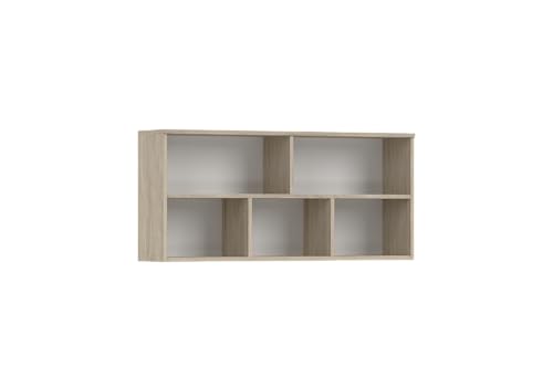 Fabryka Mebli Idźczak Kinderzimmer Wandregal ‎23 x 110 x 50 cm - Fox 09 Wandboard Hängeregal - Kindermöbel - Modernes Design - Sonoma von Fabryka Mebli Idźczak