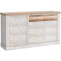 Sideboard  weiß Pinie Nachbildung Eiche Antik Nachbildung B/H/T: ca. 172x90x41 cm von XXXL