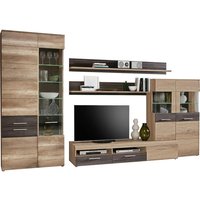 Wohnwand  Eiche Antik Nachbildung Touchwood Nachbildung B/H/T: ca. 320x207x52 cm von XXXL