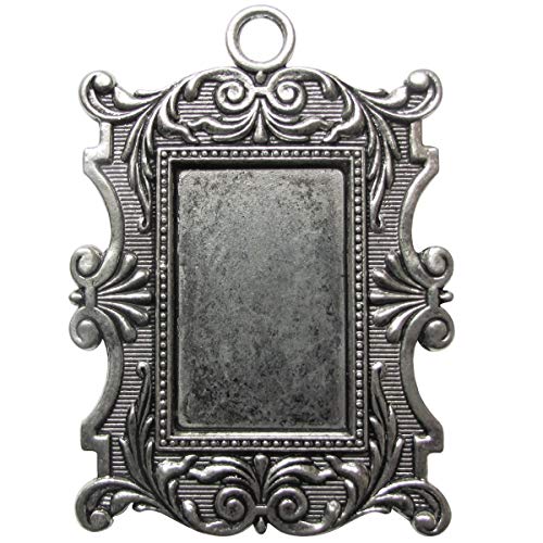 Fabscraps Silber, verzierter Rahmen von Fabscraps