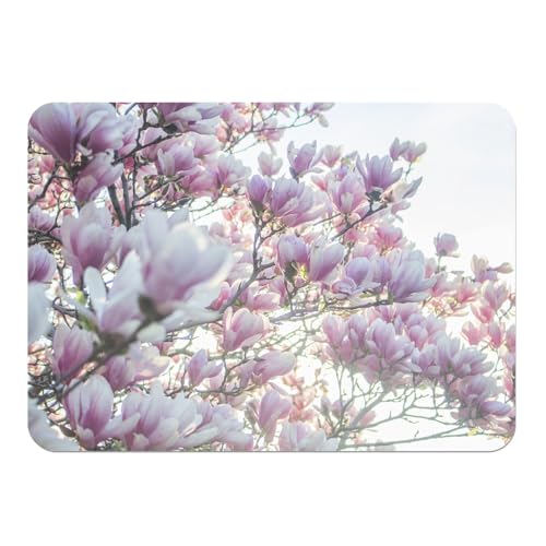 4 Platzsets mit Korkuntersetzer Kirschblüten Frühling Hintergrundbeleuchtung 1 – Groß 39,5 x 28,5 cm von Fabulous