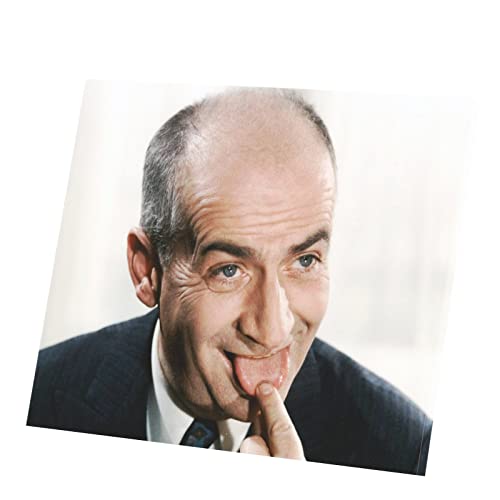 Druck auf Leinwand Louis De Funès Auf Der Französischen Sprache Schauspieler Legende (71 cm x 60 cm) von Fabulous