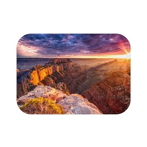 Fabulous Badteppich Grand Canyon Arizona UNESCO Weltkulturerbe, Sonnenunterlage, Maße: 60 x 40 cm von Fabulous