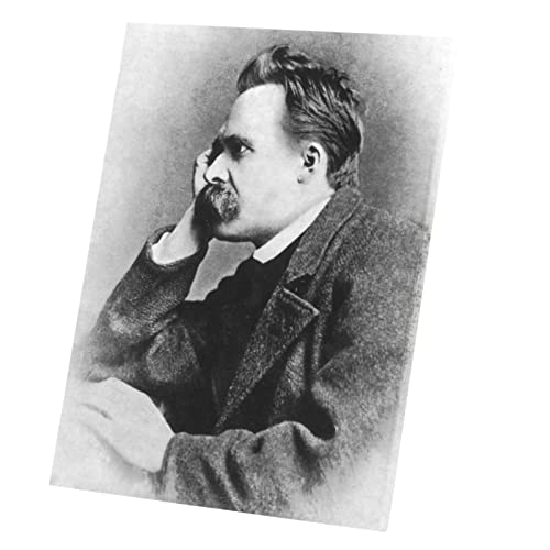 Fabulous Druck auf Leinwand Friedrich Nietzsche Philosoph Berühmtheit Portrait Vintage (60 cm x 80 cm) von Fabulous