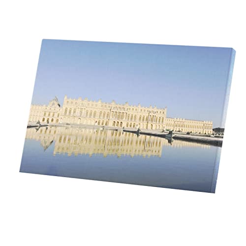 Fabulous Druck auf Leinwand Schloss Von Versaille Wasserbett Renaissance Frankreich (60 cm x 40 cm) von Fabulous