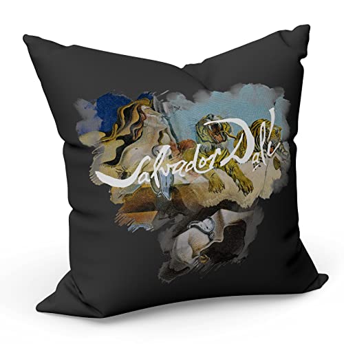 Fabulous Kissen Kissen mit Kissenbezug 40x40 cm Dali Sign Paint Surrealismus Famous Painter Artist Unique Bizarre von Fabulous