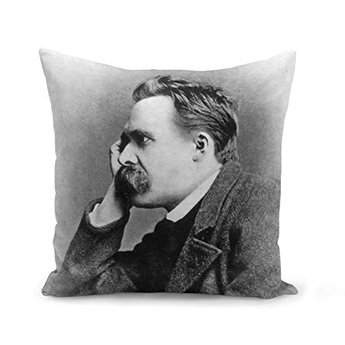 Fabulous Kissen Kissenbezug 40x40 cm Friedrich Nietzsche Philosoph Berühmtheit Portrait Vintage von Fabulous