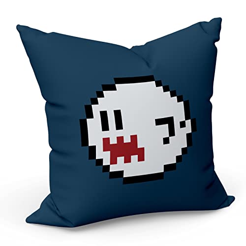 Fabulous Kissen Kissenbezug 40x40 cm Pixel Boo Character Mascot Mario Video Game: Pixel von Fabulous