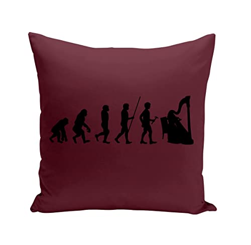 Fabulous Kissen mit Kissenbezug 40x40 cm Evolution Harfe Orchester Musik Instrument Musiker Fabulous Kissen mit Kissenbezug 40x40 cm Evolution Harfe Orchester Musik Instrument Musiker von Fabulous