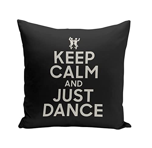 Fabulous Kissen mit Kissenbezug 40x40 cm Keep Calm and Just Dance Parodie England Tanz von Fabulous