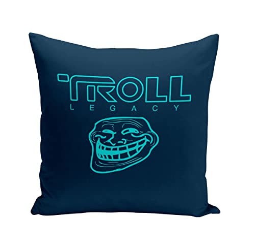Fabulous Kissen mit Kissenbezug 40x40 cm Troll Legacy Parodie Film Science Fiction Meme von Fabulous