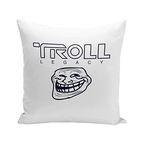 Fabulous Kissen mit Kissenbezug 40x40 cm Troll Legacy Parodie Film Science Fiction Meme von Fabulous
