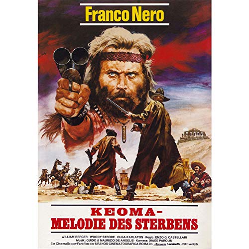 Fabulous Plakat Altes Deutsche Plakat Melodie des Sterbens Retro Vintage Film Kino 30x40cm von Fabulous