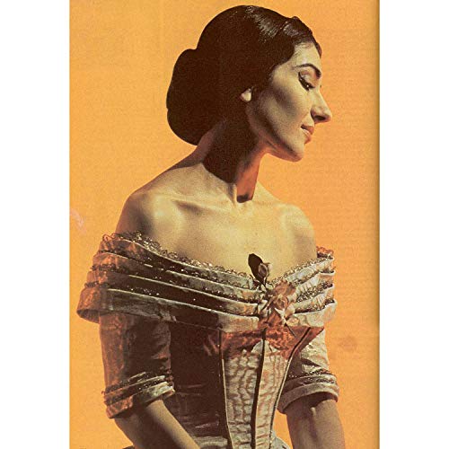 Fabulous Plakat Foto von Star Berühmten Sänger Sopran Maria Callas OpéraMusique Original 2 61x100cm von Fabulous
