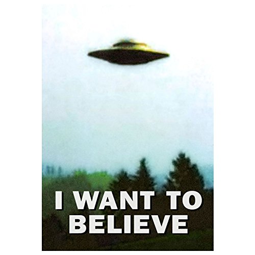 Fabulous Poster Plakat Ich Möchte Glauben I Want To Believe(91cmx129cm) von Fabulous