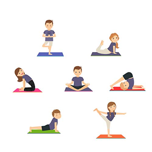 Fabulous Poster Plakat Kinder-Yoga Haltungen Hatha Yoga Asanas Wellness Fabulous Poster Plakat Kinder-Yoga Haltungen Hatha Yoga Asanas Wellness von Fabulous
