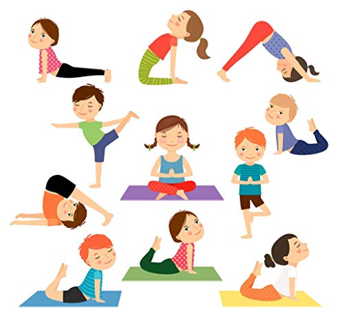 Fabulous Poster Plakat Kinderyoga Haltungen Hatha Yoga Asanas Meditation Fabulous Poster Plakat Kinderyoga Haltungen Hatha Yoga Asanas Meditation von Fabulous