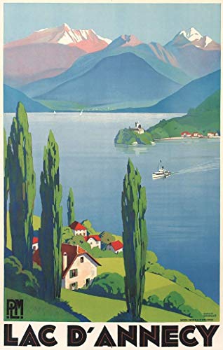 Fabulous Poster Plakat Lac D'Annecy France Poster Vintage Reisen Art Deco Fabulous Poster Plakat Lac D'Annecy France Poster Vintage Reisen Art Deco von Fabulous