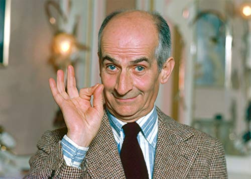 Fabulous Poster Plakat Louis De Funes Schauspieler Französisch Komödie von Fabulous