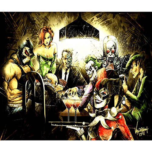 Fabulous Poster Plakat Super Comics Bösewicht Von Poker(77cmx91cm) von Fabulous
