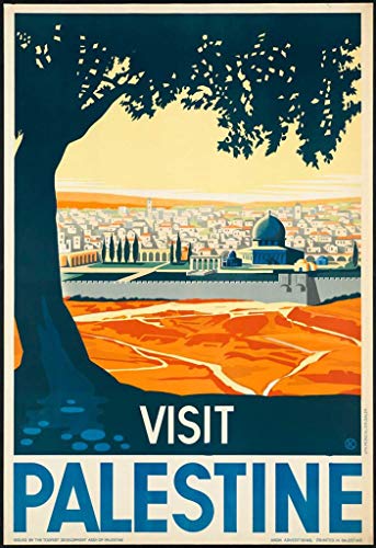 Fabulous Poster Plakat Visit Palestine Poster Vintage Reisen Art Deco 30er Jahre Fabulous Poster Plakat Visit Palestine Poster Vintage Reisen Art Deco 30er Jahre von Fabulous
