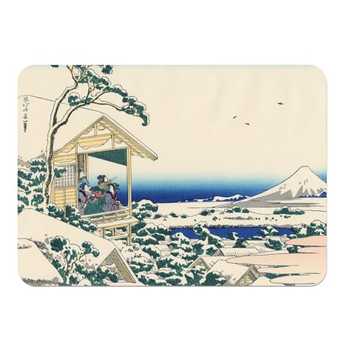 Platzsets, weiche Unterseite aus Kork, Hokusai, japanische Kunst, Prägung, Wohnzimmer, The Koishikawa Mount Fuji – Großes Format 39,5 x 28,5 cm, 4 Stück Platzsets, weiche Unterseite aus Kork, Hokusai, japanische Kunst, Prägung, Wohnzimmer, The Koishikawa Mount Fuji – Großes Format 39,5 x 28,5 cm, 4 Stück von Fabulous