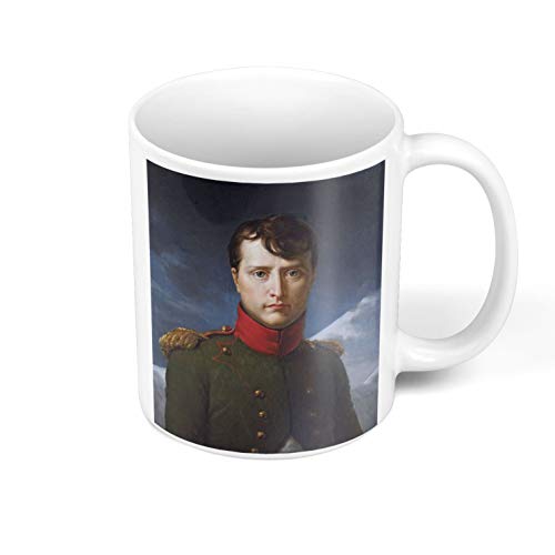 Keramische Becher 325ml Napoleon Bonaparte Französischer Kaiser Portrait Malerei von Fabulous
