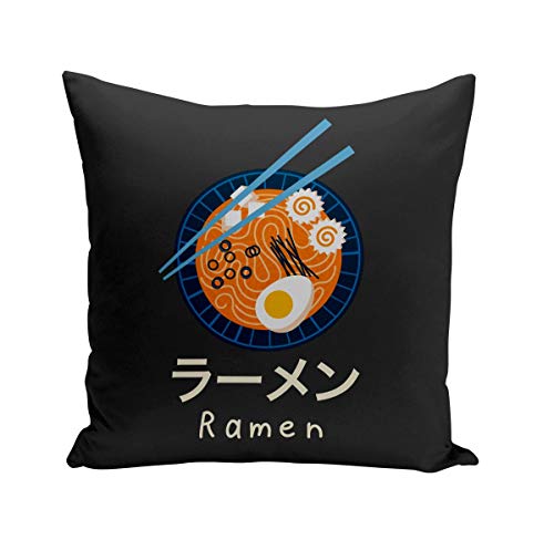 Kissen Kissenbezug 40x40 cm Ramen Manga Anime Japan Asien Kultur von Fabulous