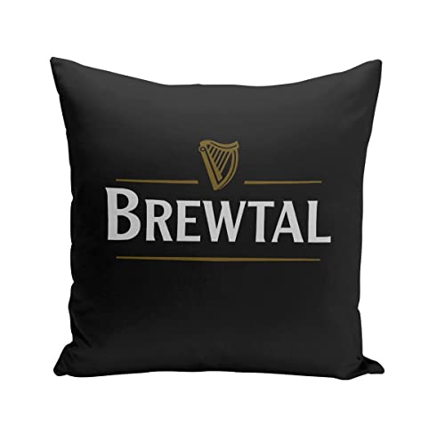 Kissen mit Kissenbezug 40x40 cm Brewtal Bier Bar Stout Irland von Fabulous