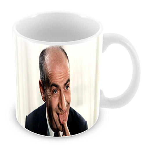 Mug Louis de Funès auf der französischen Sprache Schauspieler Legende von Fabulous