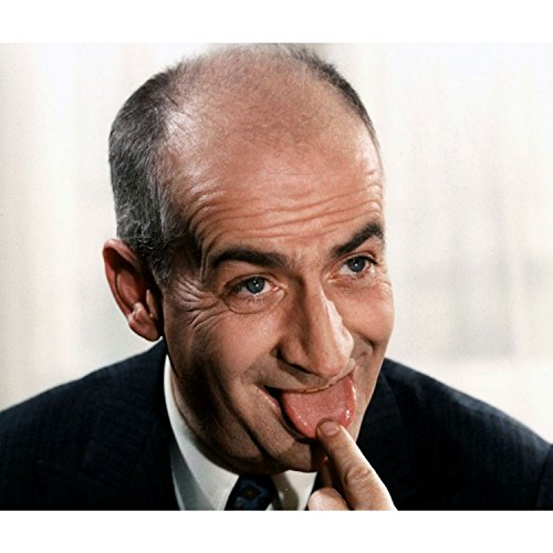 Poster Plakat Louis De Funès Auf Der Französischen Sprache Schauspieler Legende(50cmx59cm) von Fabulous