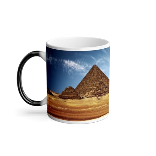 Thermoreagierende Tasse Magische Tasse – Pyramiden von Gizeh Ägypten Kamel Landschaft Wüste – 325 ml Thermoreagierende Tasse Magische Tasse – Pyramiden von Gizeh Ägypten Kamel Landschaft Wüste – 325 ml von Fabulous