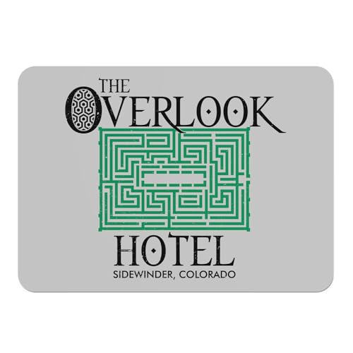 Tischset mit Unterseite aus Kork, Grau – The Overlook Hotel Geek Games Video Serie Film – Großes Format 39,5 x 28,5 cm von Fabulous