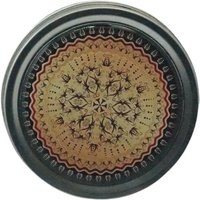 Runde Aufbewahrungsdose Schmuckschachtel Geschenkdose Aufbewahrungsbox Geschenkschachtel Mandala in Creme Und Schwarz von FabulousBitsandBobs