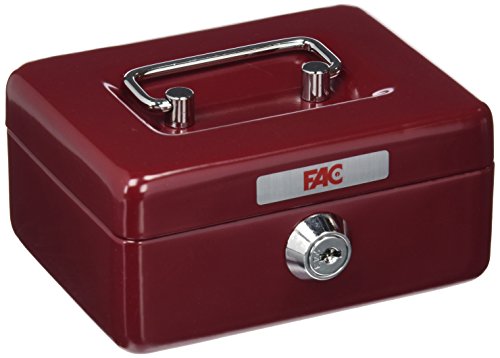 FAC 17001 - Geldkassette, Nummer 0, Farbe rot von Fac